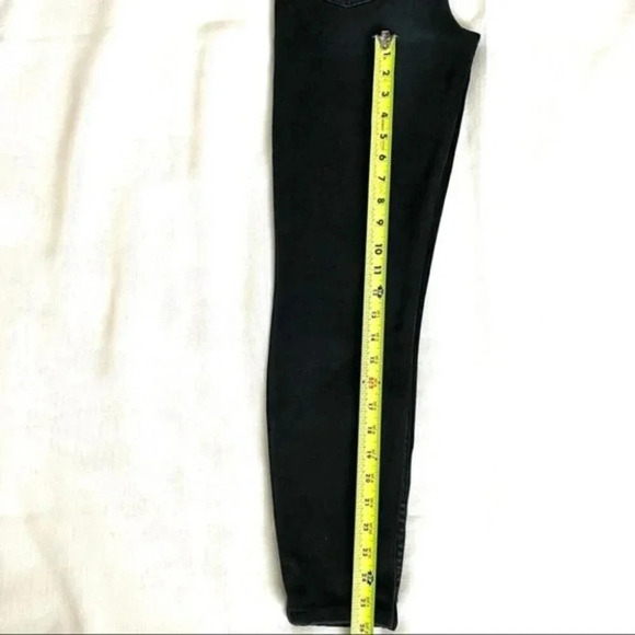 COTTON CITIZEN  High Waist Skinny Leg Jean Black - Picture 8 of 15